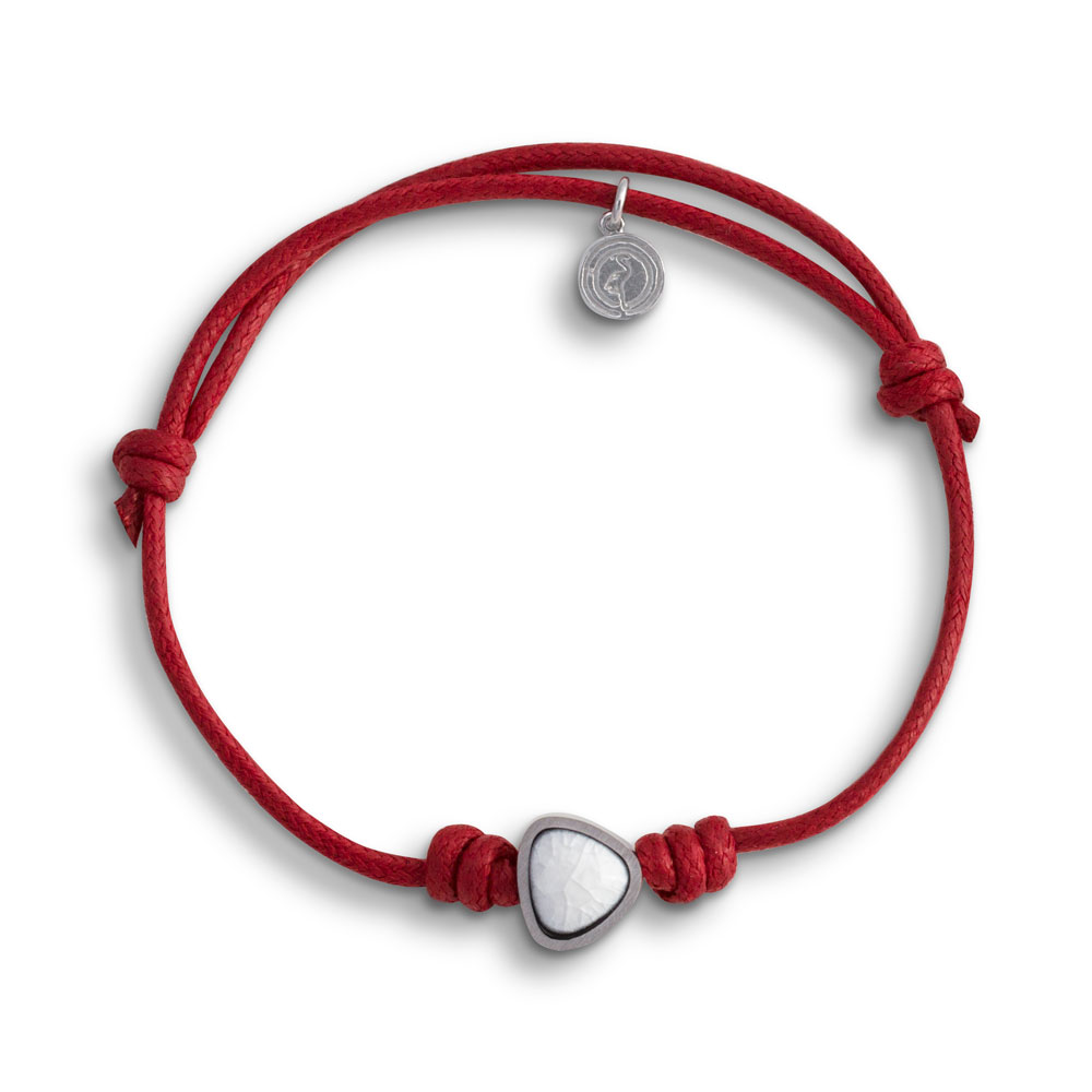 Red cotton deals bracelet