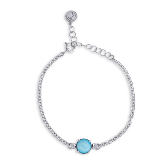 Bracciale una pietra celeste