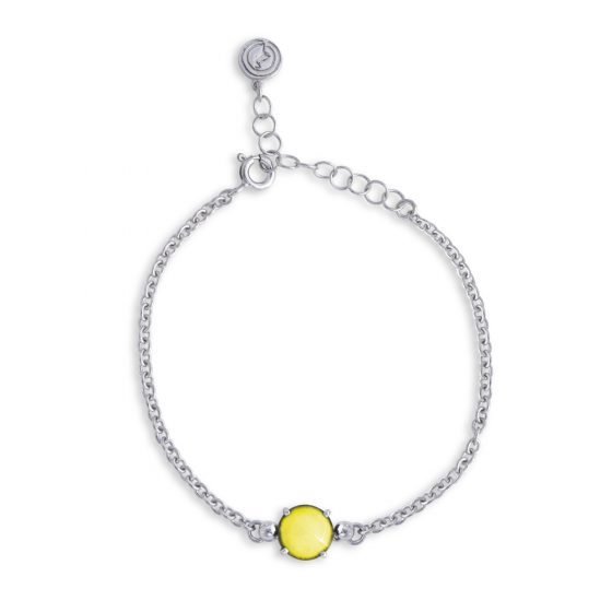 Bracciale una pietra giallo