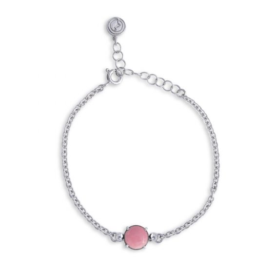 Bracciale una pietra rosa