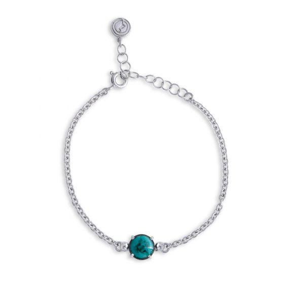 Bracciale una pietra deep mint